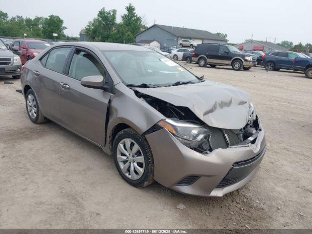  Salvage Toyota Corolla