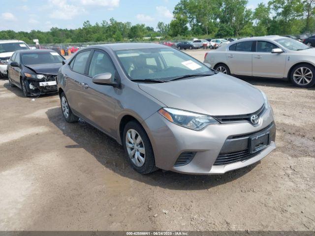  Salvage Toyota Corolla
