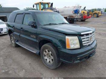  Salvage Cadillac Escalade