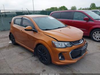  Salvage Chevrolet Sonic