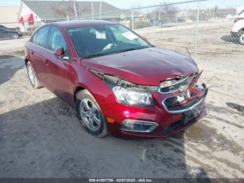  Salvage Chevrolet Cruze