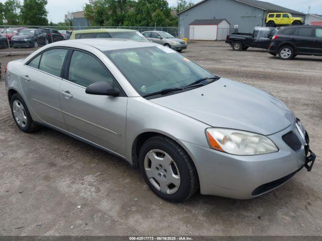  Salvage Pontiac G6
