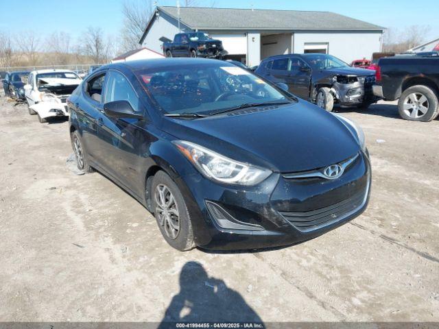  Salvage Hyundai ELANTRA