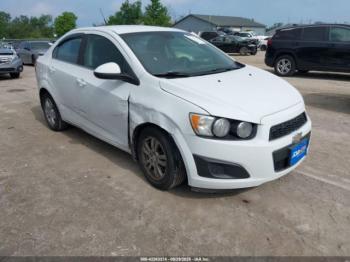  Salvage Chevrolet Sonic