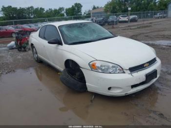  Salvage Chevrolet Monte Carlo