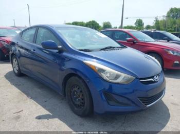  Salvage Hyundai ELANTRA