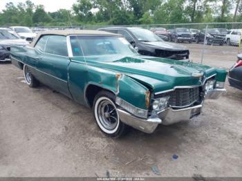  Salvage Cadillac 2 Door Convertible W