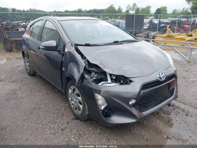  Salvage Toyota Prius c