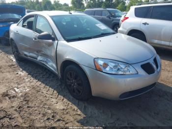  Salvage Pontiac G6