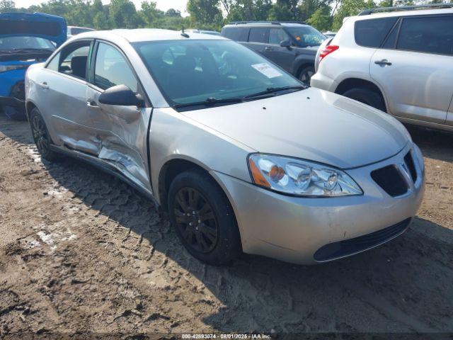  Salvage Pontiac G6