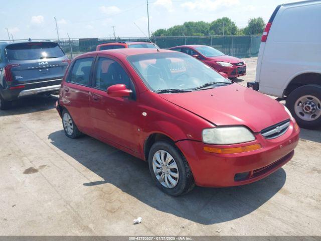  Salvage Chevrolet Aveo 5