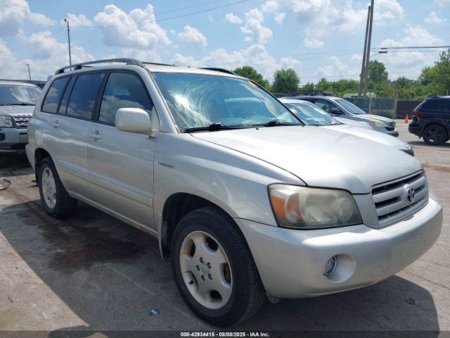  Salvage Toyota Highlander