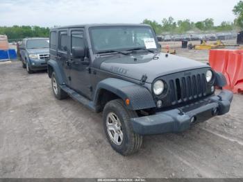  Salvage Jeep Wrangler