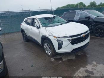  Salvage Chevrolet Trax