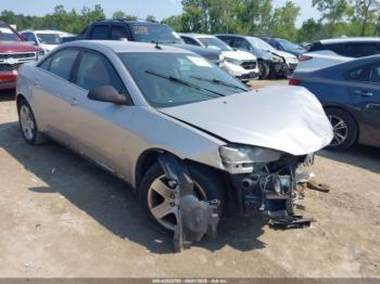  Salvage Pontiac G6