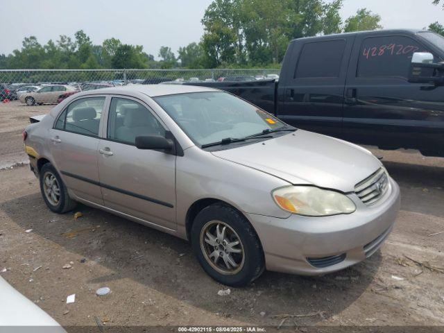  Salvage Toyota Corolla