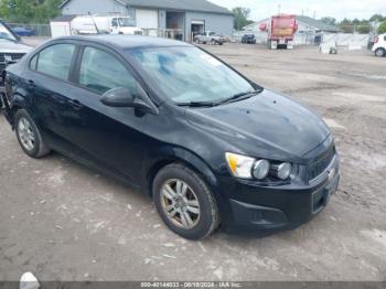  Salvage Chevrolet Sonic