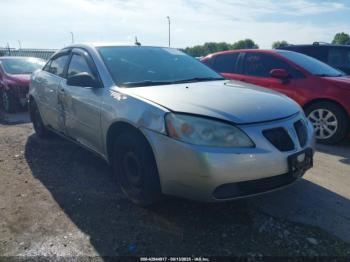  Salvage Pontiac G6