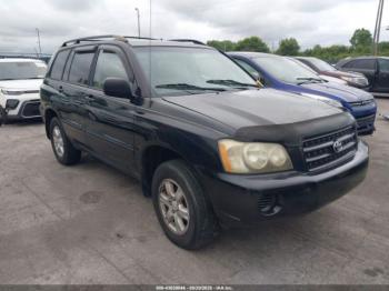  Salvage Toyota Highlander