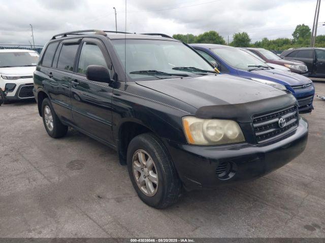  Salvage Toyota Highlander