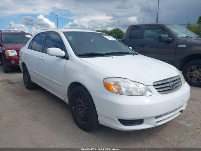  Salvage Toyota Corolla