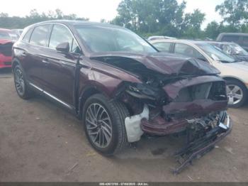  Salvage Lincoln Nautilus