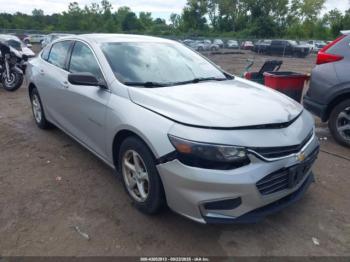  Salvage Chevrolet Malibu