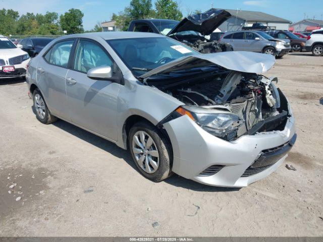  Salvage Toyota Corolla