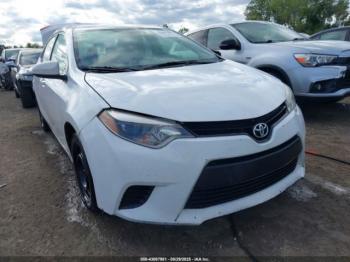  Salvage Toyota Corolla