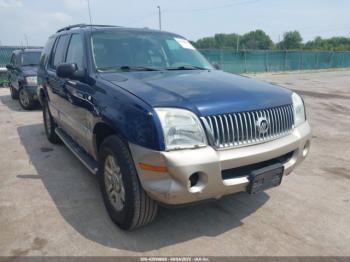  Salvage Mercury Mountaineer