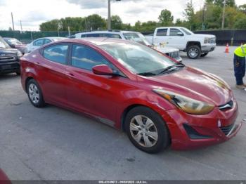  Salvage Hyundai ELANTRA