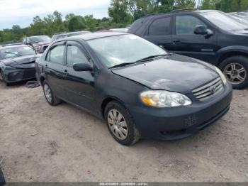  Salvage Toyota Corolla