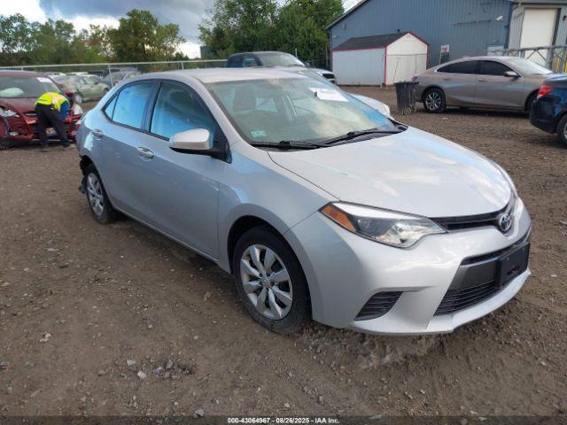  Salvage Toyota Corolla