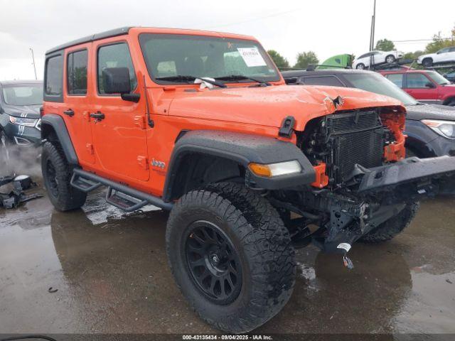  Salvage Jeep Wrangler