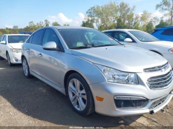  Salvage Chevrolet Cruze