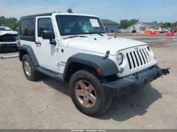  Salvage Jeep Wrangler