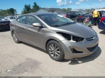  Salvage Hyundai ELANTRA