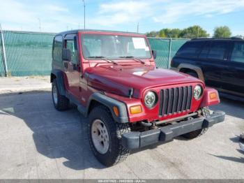  Salvage Jeep Wrangler
