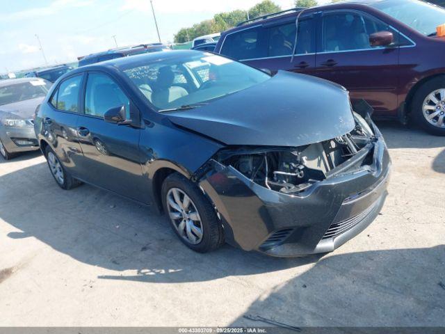  Salvage Toyota Corolla