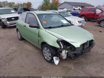  Salvage Hyundai ACCENT