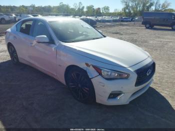  Salvage INFINITI Q50