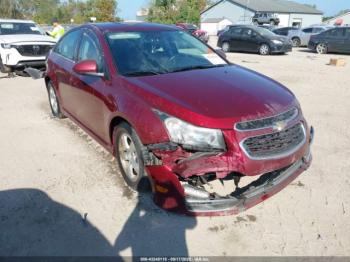  Salvage Chevrolet Cruze