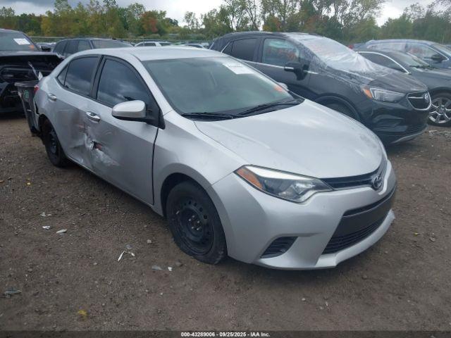  Salvage Toyota Corolla