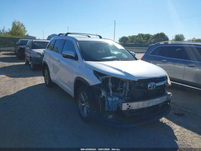  Salvage Toyota Highlander