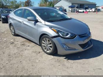  Salvage Hyundai ELANTRA