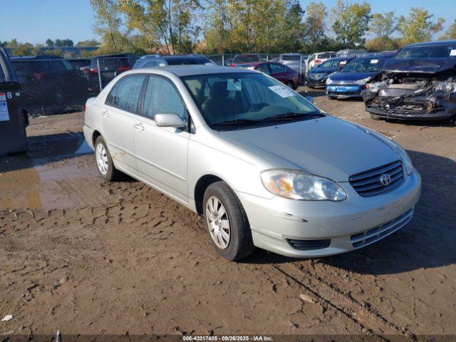  Salvage Toyota Corolla