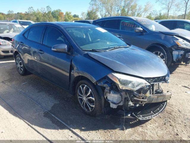  Salvage Toyota Corolla