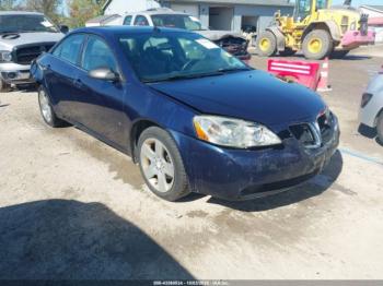  Salvage Pontiac G6
