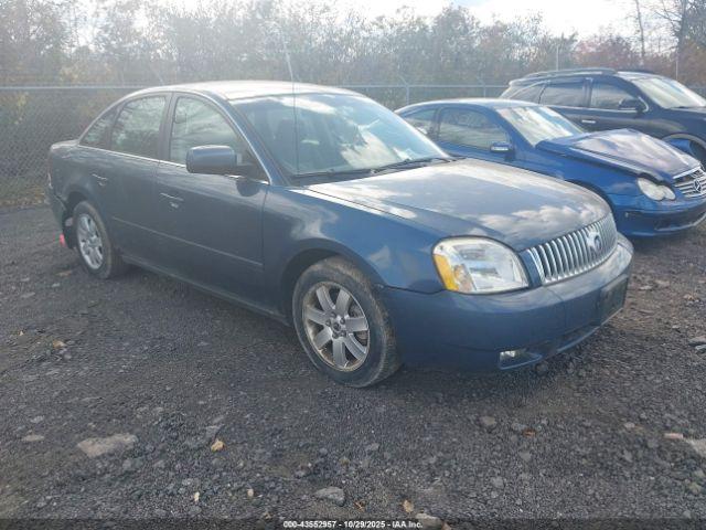  Salvage Mercury Montego