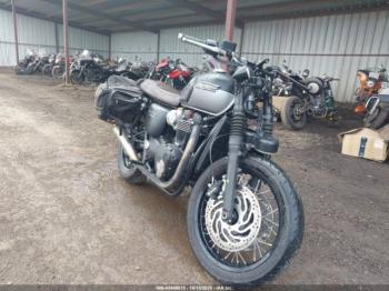  Salvage Triumph Motorcycle Bonneville